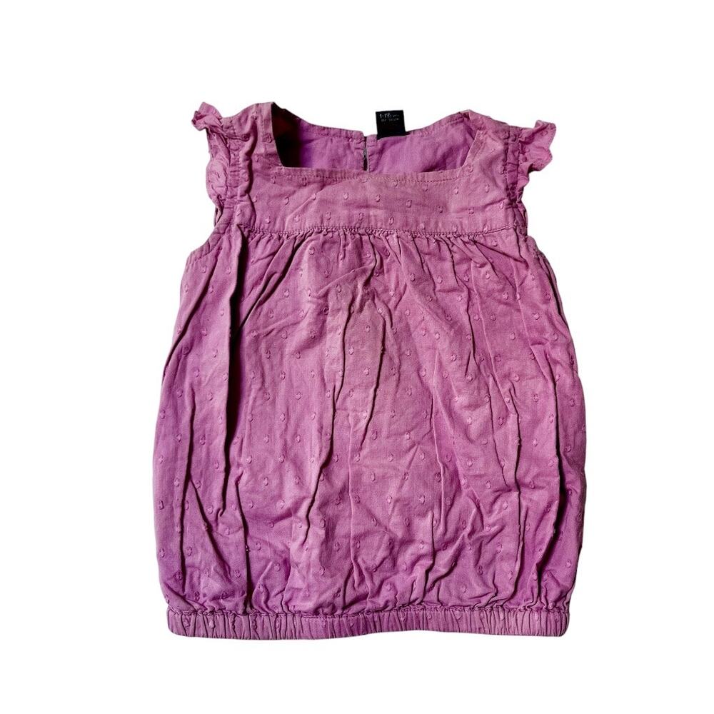 Tu Kids Swiss Dot Sleeveless Top Size 12-18m